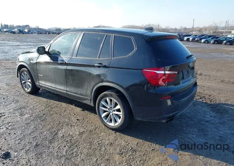 2013 BMW X3 xDrive28I из США, поврежденный, VIN 5UXWX9C58D0A27343